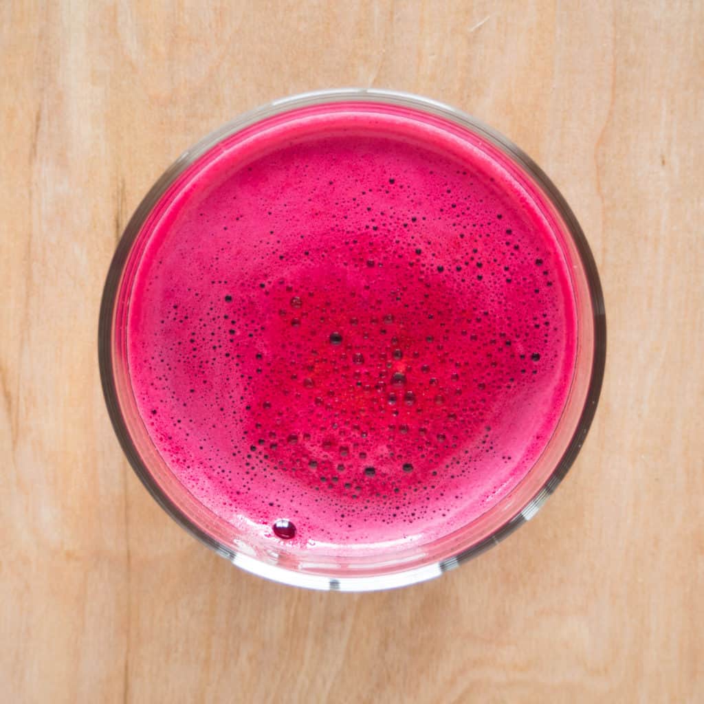 Beetroot and Carrot Juice - No Juicer Required