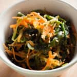 Cucumber, Seaweed and Carrot Salad. Gluten-free, vegan, allergy-friendly, seasonal