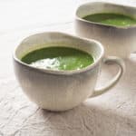 Lettuce and Pea Soup. Gluten-Free | Vegan | Allergy-Friendly | Seasonal