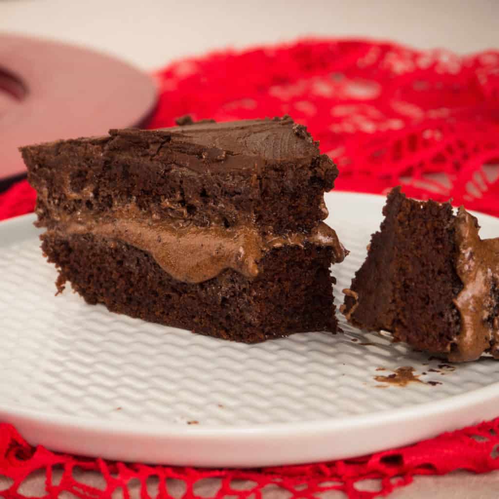 Gluten-Free, Vegan Triple Chocolate Cake