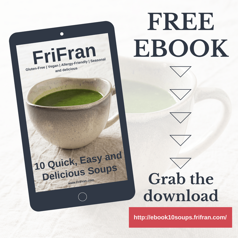 FriFran Free EBook - 10 Quick Easy Delicious Soups - Instagram