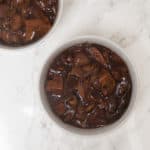 Gluten-Free, Vegan Mushroom and Chestnut Pot Pie - ready for the lid