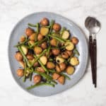 Spicy, Grilled Green Bean and Potato Salad - gluten-free, vegan