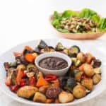 Grilled Summer Veg With Tangy Barbecue Sauce - gluten-free, vegan