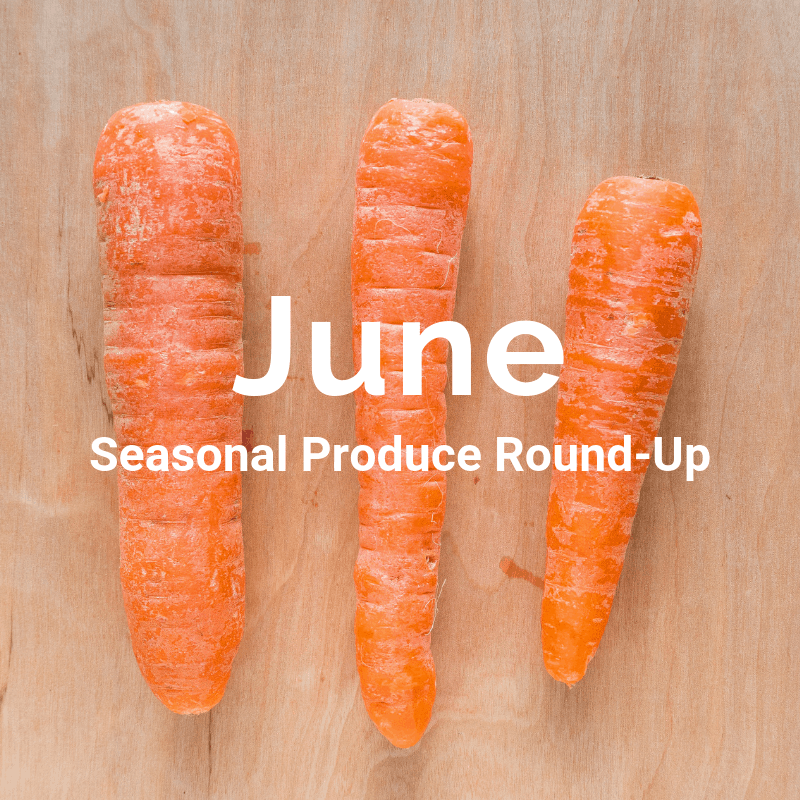 June Seasonal Produce Roundup. Seasonal British carrots. #GlutenFree #Vegan #GlutenFreeVegan. From #FriFran