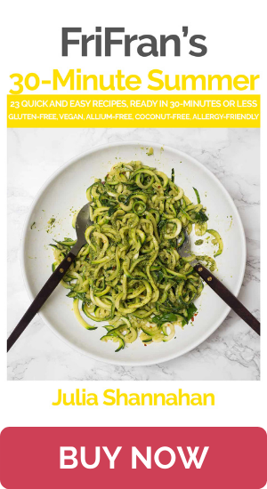 30-Minute Summer: Simple Gluten-Free Vegan Recipes Ready in 30 Minutes or Less #frifran #glutenfree #vegan #coconutfree #glutenfreevegan #gfvegan